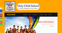 Desktop Screenshot of holychildschool.net